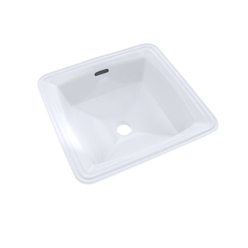 Main product image of LT491G#01 Connelly Square Undermount Bathroom Sink w/ CEFIONTECT (Cotton White)