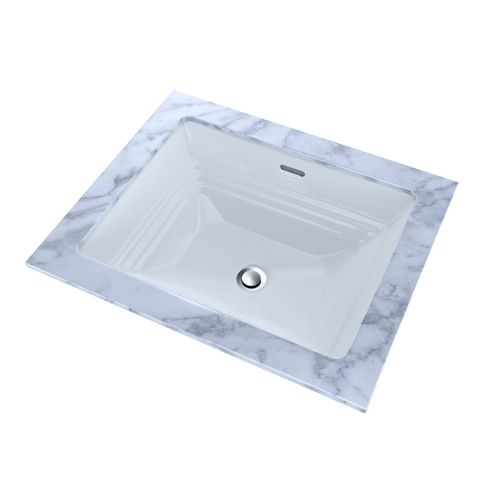 Main product image of LT533#01 Promenade Rectangular Undermount Bathroom Sink (Cotton White)