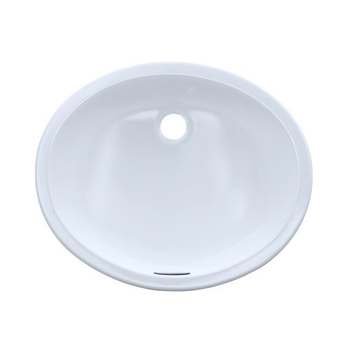 Main product image of LT569#01 17" x 14" Oval Undermount Bathroom Sink (Cotton White)