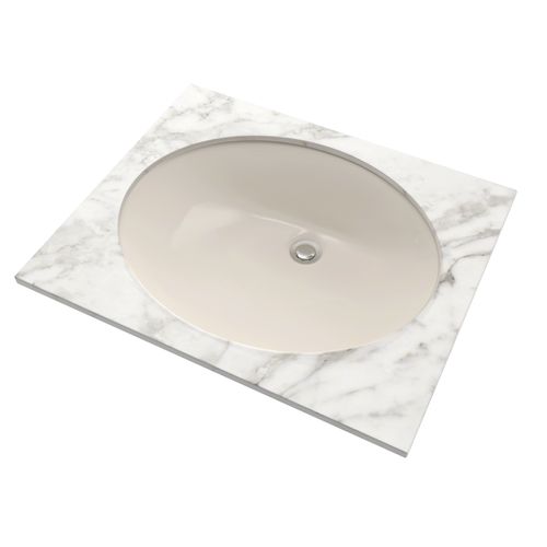Main product image of LT579G#12 Rendezvous Oval Undermount Bathroom Sink w/ CEFIONTECT (Sedona Beige)