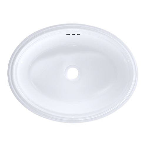 Main product image of LT641#01 Dartmouth 18-3/4" x 13-3/4" Oval Undermount Bathroom Sink (Cotton White)