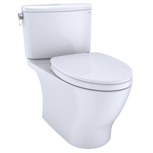 Main product image of Nexus 1G Two-Piece Elongated 1.0 GPF Universal Height Toilet with CEFIONTECT and SS124 SoftClose Seat, WASHLET+ Ready, Cotton White - MS442124CUFG#01