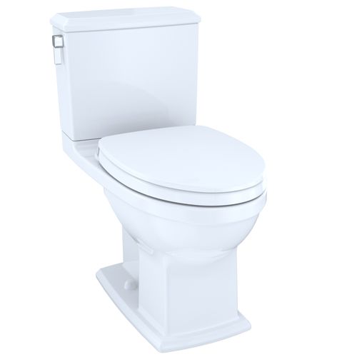 Main product image of Connelly WASHLET+ Two-Piece Elongated Dual Flush 1.28 and 0.9 GPF Universal Height Toilet with CEFIONTECT, Cotton White - MS494124CEMFG#01