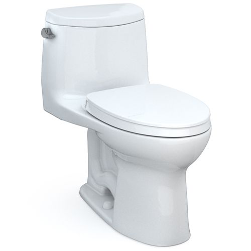 Main product image of Ultramax II 1.28 GPF One-Piece Elongated Toilet w/ CEFIONTECT Ceramic Glaze, SoftClose Seat, & Tornado Flush (Cotton White)