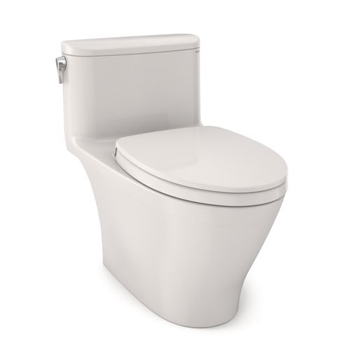 Main product image of Nexus 1G One-Piece Elongated 1.0 GPF Universal Height Toilet with CEFIONTECT and SS124 SoftClose Seat, WASHLET+ Ready, Colonial White - MS642124CUFG#11