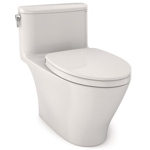 Main product image of Nexus 1G One-Piece Elongated 1.0 GPF Universal Height Toilet with CEFIONTECT and SS124 SoftClose Seat, WASHLET+ Ready, Colonial White - MS642124CUFG#11