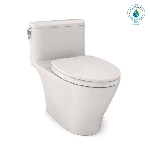 Main product image of Nexus 1G One-Piece Elongated 1.0 GPF Universal Height Toilet with CEFIONTECT and SS124 SoftClose Seat, WASHLET+ Ready, Colonial White - MS642124CUFG#11