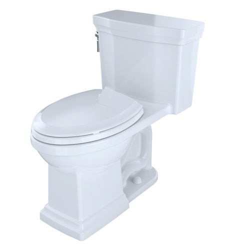 Main product image of Promenade II 1.28 GPF One-Piece Elongated Toilet w/ CEFIONTECT Ceramic Glaze, SoftClose Seat, & Tornado Flush (Cotton White)