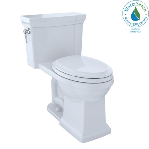 Main product image of Promenade II 1.28 GPF One-Piece Elongated Toilet w/ CEFIONTECT Ceramic Glaze, SoftClose Seat, & Tornado Flush (Cotton White)