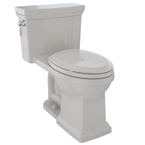 Main product image of Promenade II One-Piece Elongated 1.28 GPF Universal Height Toilet with CEFIONTECT, Sedona Beige - MS814224CEFG#12