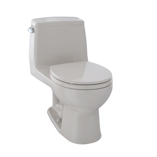 Main product image of Ultimate One-Piece Round Bowl 1.6 GPF Toilet, Sedona Beige - MS853113#12