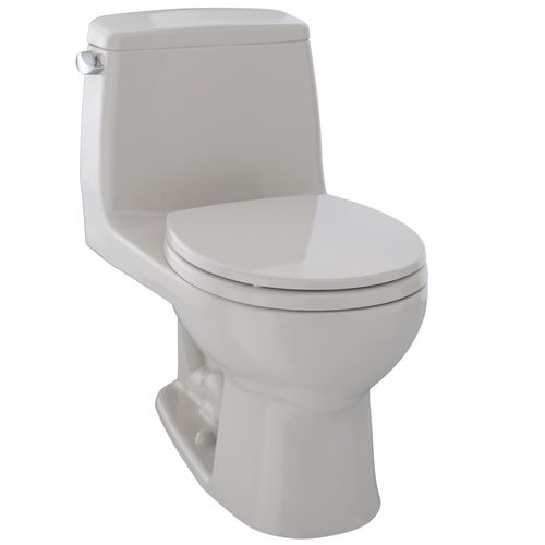 Main product image of Eco UltraMax One-Piece Round Bowl 1.28 GPF Toilet, Sedona Beige - MS853113E#12