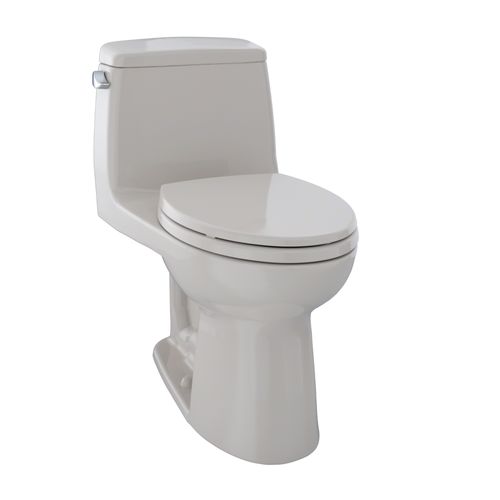 Main product image of Eco UltraMax One-Piece Elongated 1.28 GPF Toilet, Sedona Beige - MS854114E#12