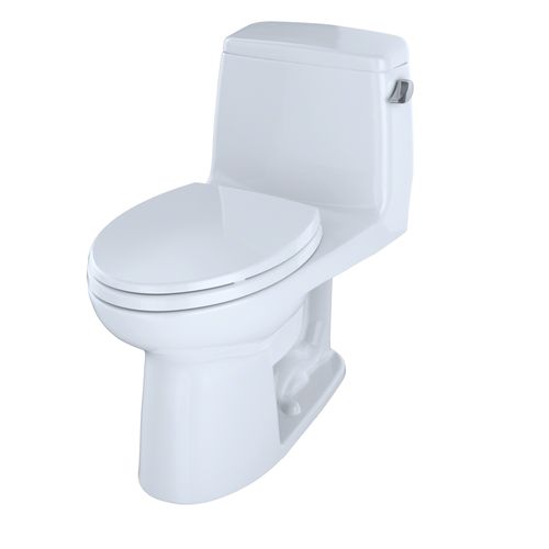 Main product image of Eco UltraMax One-Piece Elongated 1.28 GPF ADA Compliant Toilet with Right-Hand Trip Lever, Cotton White - MS854114ELR#01