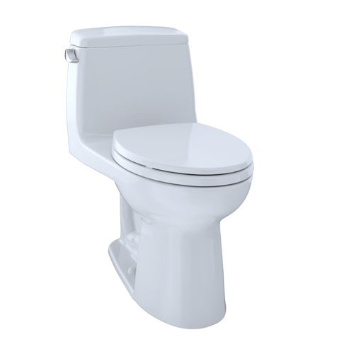 Main product image of UltraMax One-Piece Elongated 1.6 GPF Toilet, Cotton White - MS854114S#01