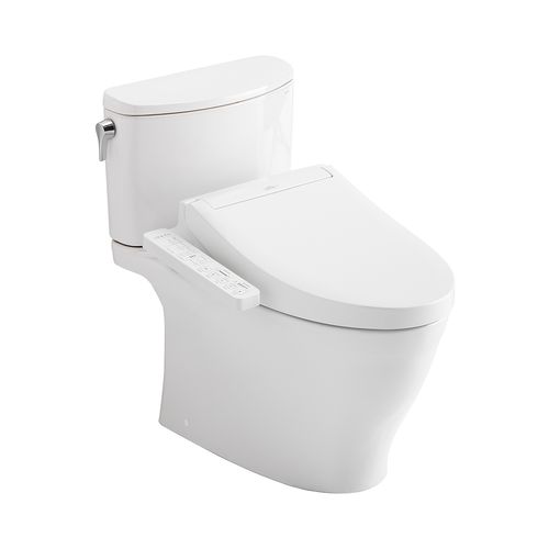 Main product image of WASHLET+ Nexus Two-Piece Elongated 1.28 GPF Toilet with C2 Bidet Seat, Cotton White - MW4423074CEFG#01