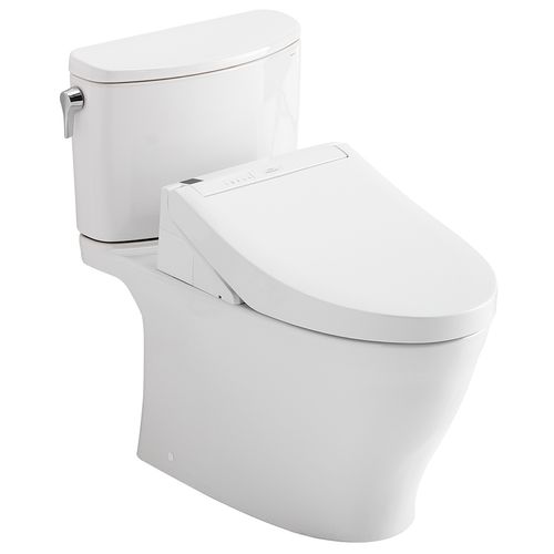 Main product image of WASHLET+ Nexus Two-Piece Elongated 1.28 GPF Toilet with C5 Bidet Seat, Cotton White - MW4423084CEFG#01