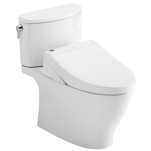Main product image of WASHLET+ Nexus 1G Two-Piece Elongated 1.0 GPF Toilet with C5 Bidet Seat, Cotton White - MW4423084CUFG#01