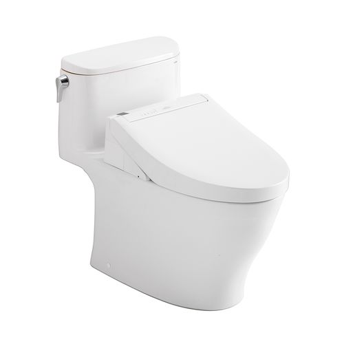 Main product image of WASHLET+ Nexus 1G One-Piece Elongated 1.0 GPF Toilet and WASHLET C5 Bidet Seat, Cotton White - MW6423084CUFG#01