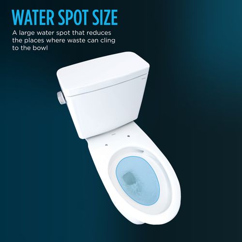 Main product image of Drake Transitional WASHLET+ Two-Piece Elongated 1.28 GPF Universal Height TORNADO FLUSH Toilet with C2 Bidet Seat, Cotton White - MW7863074CEFG#01