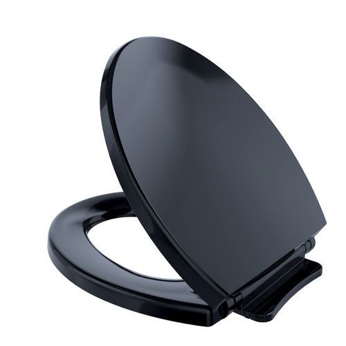 Main product image of Softclose, Slow Close Round Toilet Seat And Lid, Ebony - SS113#51