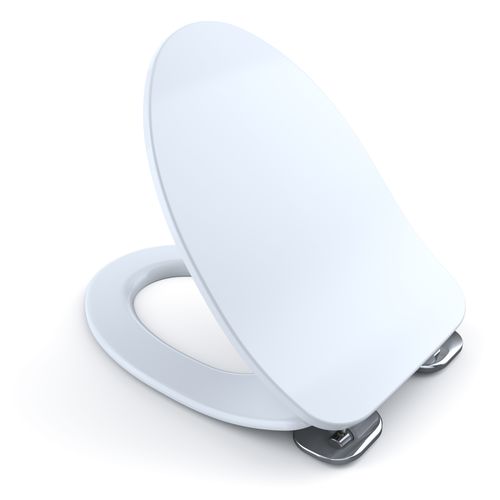 Main product image of Softclose Ultra Slim,  Toilet Seat And Lid, Cotton White - SS234#01