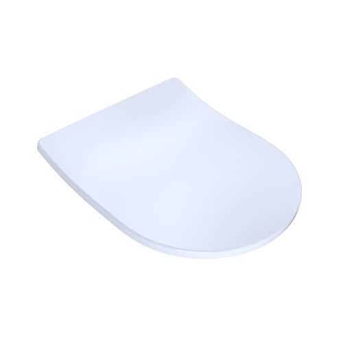 Main product image of Softclose Slim D-shape  Seat And Lid For Rp Wall-hung Toilet, Cotton White - SS247R#01