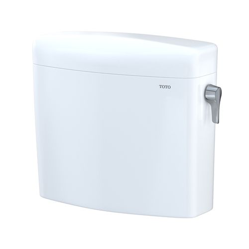 Main product image of Aquia IV Cube Dual Flush 1.28 and 0.9 GPF Toilet Tank Only with Right Hand Trip Lever, Cotton White - ST436EMNR#01