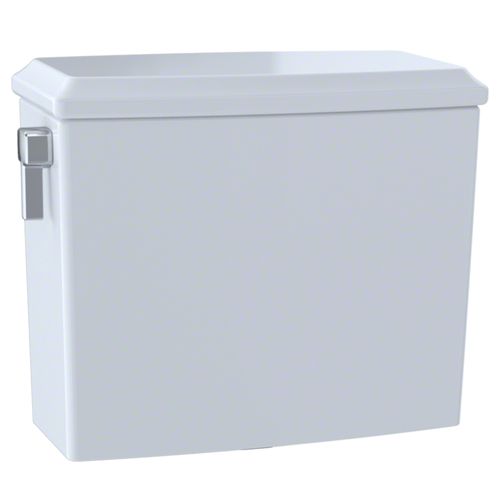 Main product image of Connelly Dual-Max, Dual Flush 1.28 and 0.9 GPF Toilet Tank with WASHLET+ Auto Flush Compatibility, Cotton White - ST494MA#01