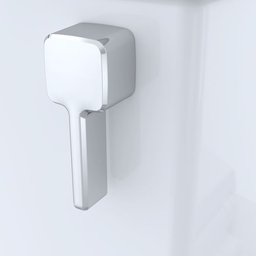 Main product image of Connelly Dual-Max, Dual Flush 1.28 and 0.9 GPF Toilet Tank with Right-Hand Trip Lever, Cotton White - ST494MR#01