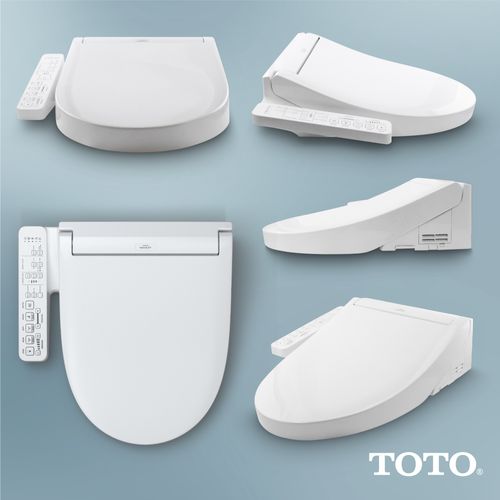 Main product image of Washlet C2 Electronic Bidet Toilet Seat With Premist And EWATER+ Wand Cleaning, Round, Cotton White - SW3073#01
