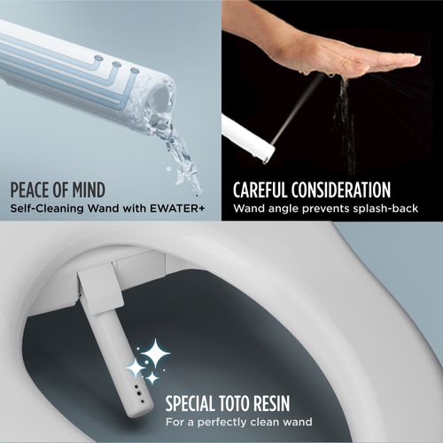 Main product image of Washlet C2 Electronic Bidet Toilet Seat With Premist And EWATER+ Wand Cleaning, Elongated, Sedona Beige - SW3074#12
