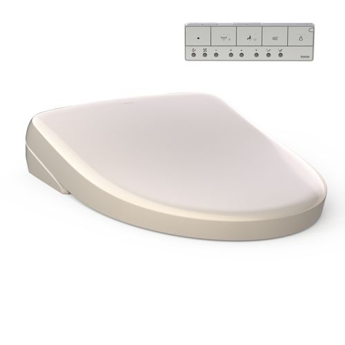 Main product image of S7 Washlet Electronic Bidet Toilet Seat With EWATER+ Bowl And Wand Cleaning, Contemporary Lid, Elongated, Sedona Beige - SW4726#12