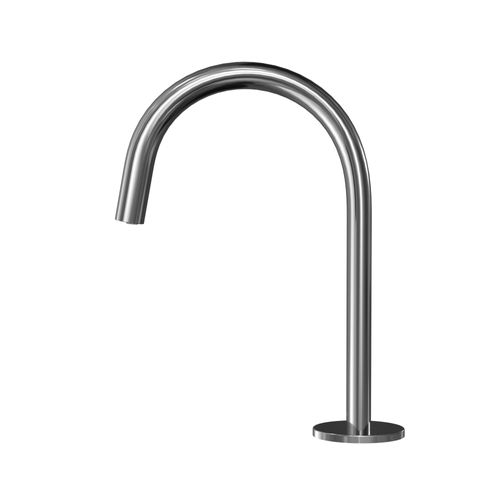 Main product image of Gooseneck ECOPOWER 0.5 GPM Touchless Bathroom Faucet with Mixing Valve, 10 Second On-Demand Flow (Polished Chrome), T24S51EM-CP
