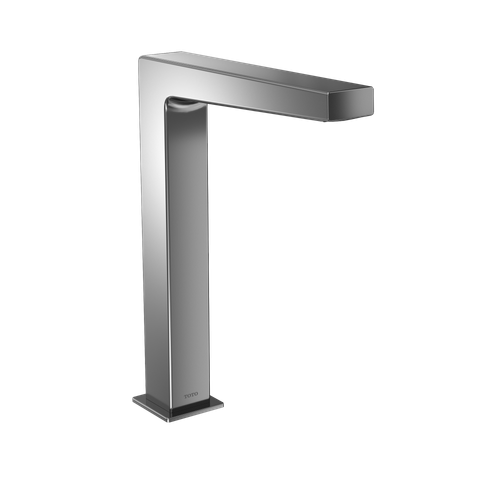 American Standard Sensor 4" Mount, 3 Hole Mid Arc Bathroom Faucet, Polished Chro