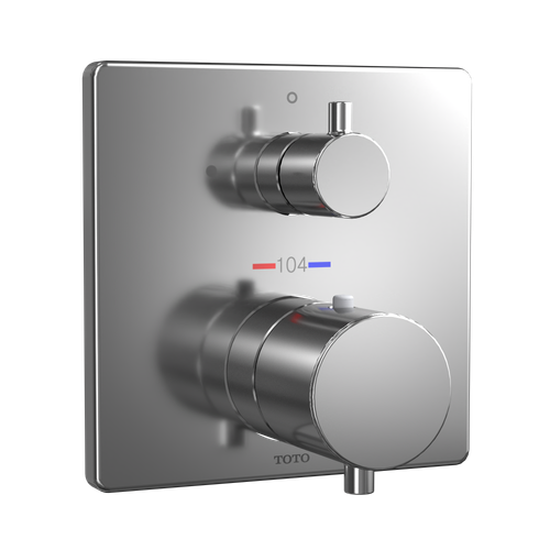 TBV02403UCP TOTO TBV02403UCP Square Thermostatic Mixing Valve