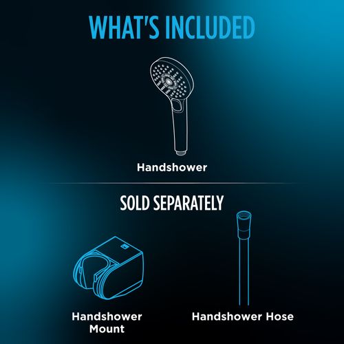 Main product image of G Series 1.75 GPM Multifunction 4" Round Handshower with ACTIVE WAVE, COMFORT WAVE, and WARM SPA, Brushed Nickel