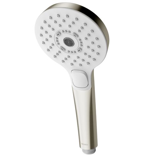 Main product image of G Series 1.75 GPM Multifunction 4" Round Handshower with ACTIVE WAVE, COMFORT WAVE, and WARM SPA, Brushed Nickel
