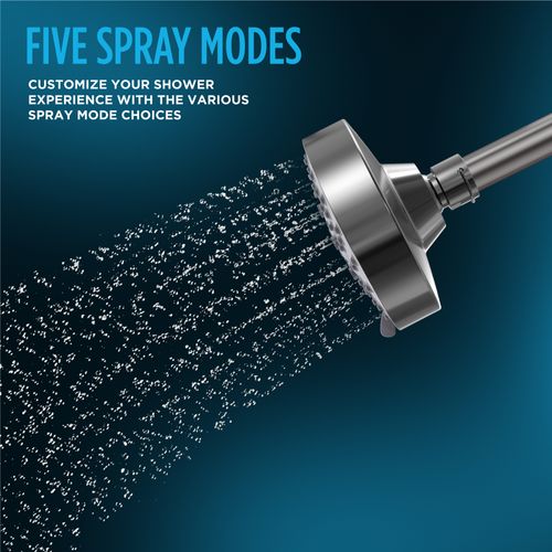 Main product image of L Series 1.75 GPM Multifunction 4" Modern Round Showerhead, Polished Chrome