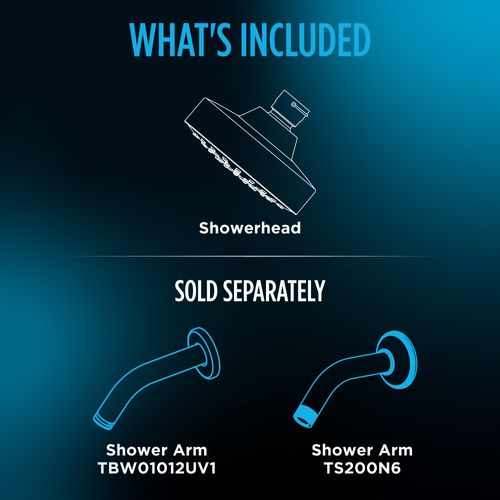 Main product image of L Series 1.75 GPM Multifunction 4" Modern Round Showerhead, Polished Chrome
