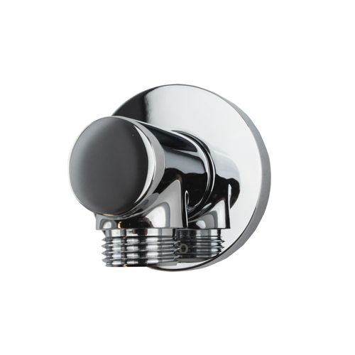 Main product image of Wall Outlet for Handshower, Round, Polished Chrome