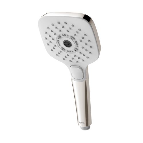 Main product image of G Series 1.75 GPM Multifunction 4" Square Handshower with ACTIVE WAVE, COMFORT WAVE, and WARM SPA, Polished Nickel