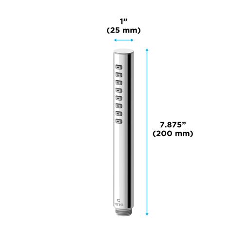 Main product image of G Series 1.75 GPM Single Spray Cylindrical Handshower with COMFORT WAVE Technology, Polished Chrome