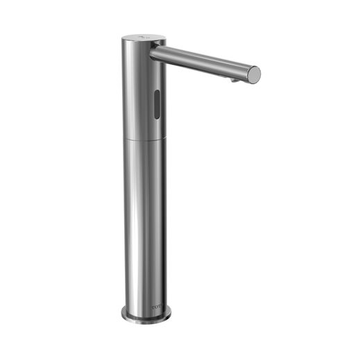 Main product image of Round L Touchless Auto Foam Soap Dispenser with 3 Liter Reservoir Tank and 1 Spout (Polished Chrome), TES201AD-CP