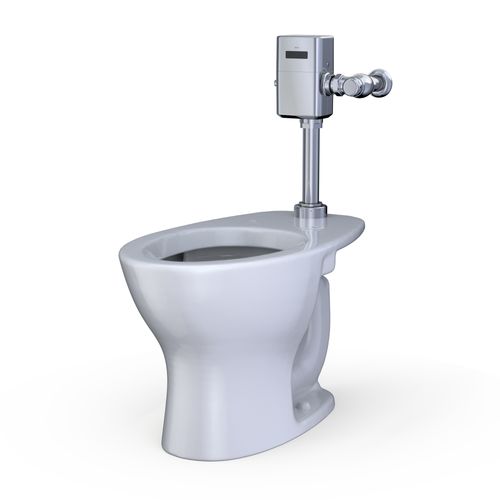 Main product image of ECOPOWER Touchless 1.28 GPF High Efficiency Toilet Flush Valve, Polished Chrome