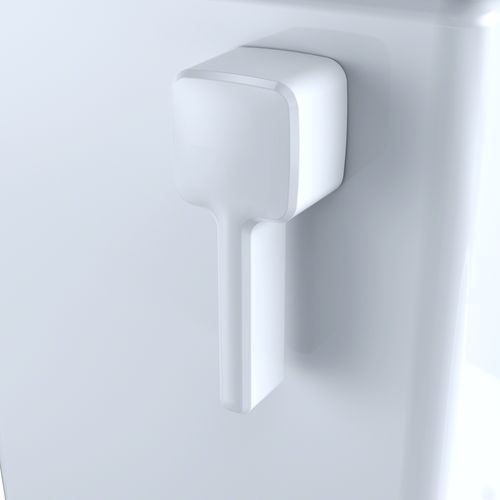 Main product image of Trip Lever Handle W/ Spud And Mounting Nut, Left Hand- THU416#01