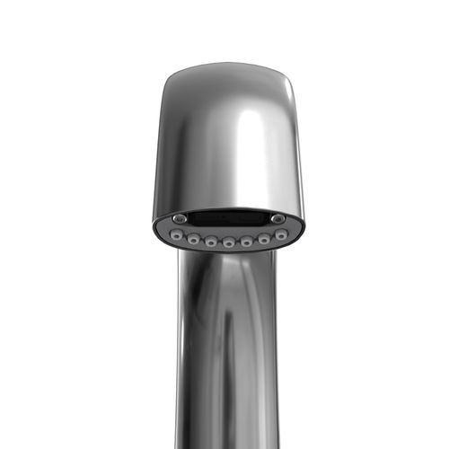 Main product image of Gooseneck ECOPOWER or AC 0.5 GPM Touchless Bathroom Faucet Spout, 10 Second On-Demand Flow (Polished Chrome), TLE24006U1-CP