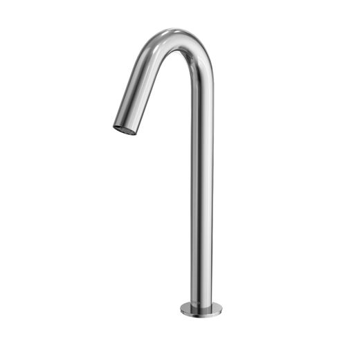 Main product image of Helix Vessel ECOPOWER or AC 0.35 GPM Touchless Bathroom Faucet Spout, 20 Second On-Demand Flow (Polished Chrome), TLE26003U2-CP