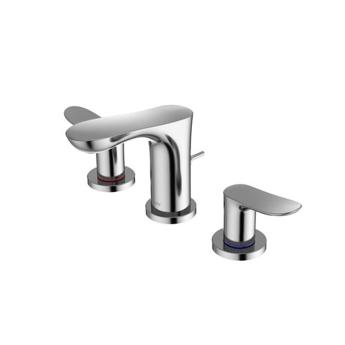 Main product image of GO Series 1.2 GPM 2 Handle Widespread Bathroom Sink Faucet with Drain Assembly (Polished Chrome) - TLG01201U-CP