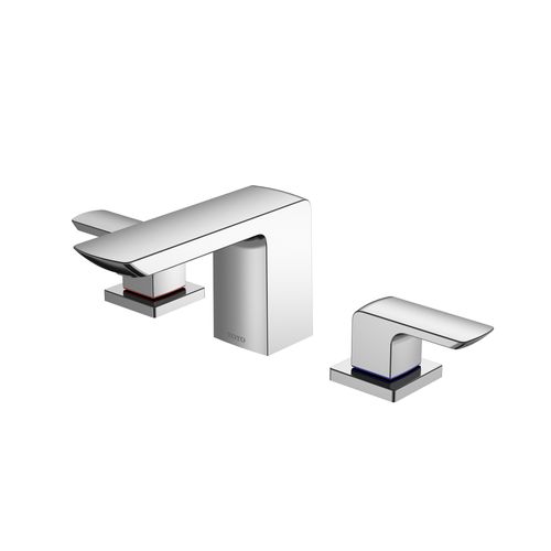 Main product image of GR Series 1.2 GPM 2 Handle Widespread Bathroom Sink Faucet with Drain Assembly (Polished Chrome) - TLG02201U-CP